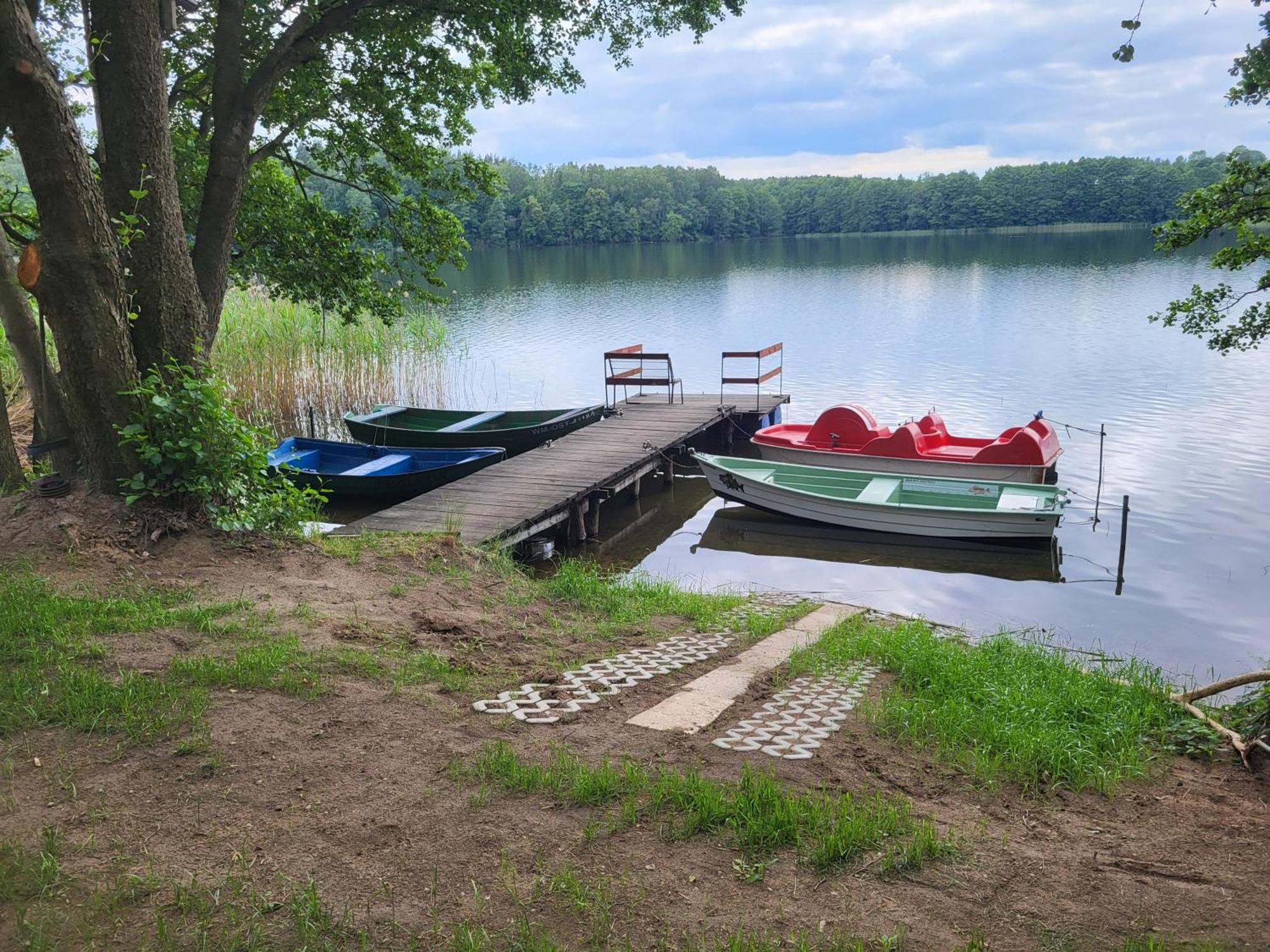 Domki Nad Jeziorem Dąbrówno Extérieur photo